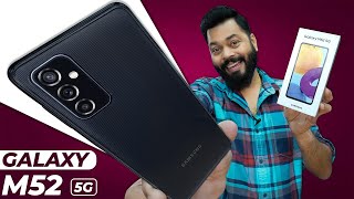 Samsung Galaxy M52 5G Unboxing And First Impressions ⚡ Snapdragon 778, 120Hz AMOLED, 64MP Cam & More