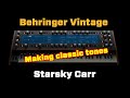 Patches on the fly  vintage tones from the behringer vintage