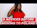 8 ADVICES BEFORE YOU MOVE TO POLAND // TIPS BEFORE MOVING ABROAD⎮African Queen in Poland🌍👸🏾🇵🇱