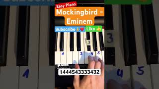 Mockingbird Eminem ludi_piano_music piano music pianotutorial easypiano