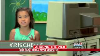 Kids React to Old Apple Computer