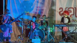 Rockstars in Training! 🎸 Chiang Mai Kids Band at Wua Lai Night Market