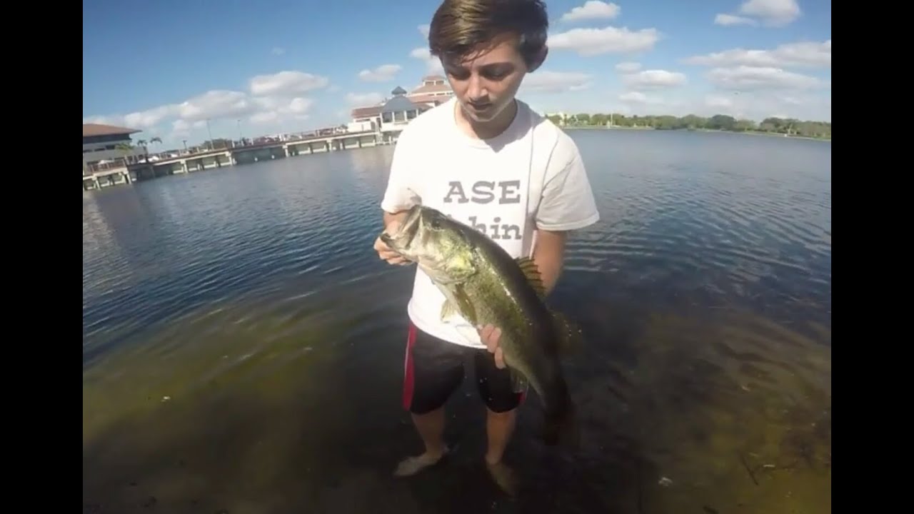 Fishing Boca Raton (South Florida) for big Largemouth Bass YouTube