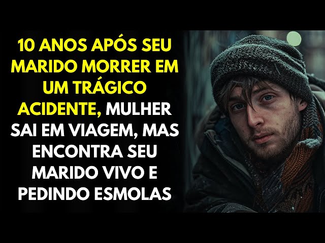 10 Anos Após Marido Morrer Em Um Trágico Acidente, Mulher Encontra Seu Marido Vivo e Pedindo Esmolas class=