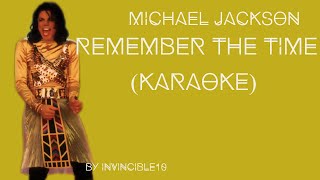 Remember The Time Karaoke (Video Version) Michael Jackson