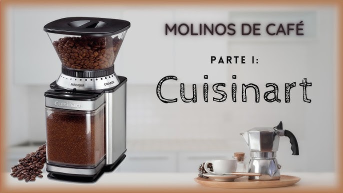 Molino para Café Cuisinart DBM-8 18 niveles gris