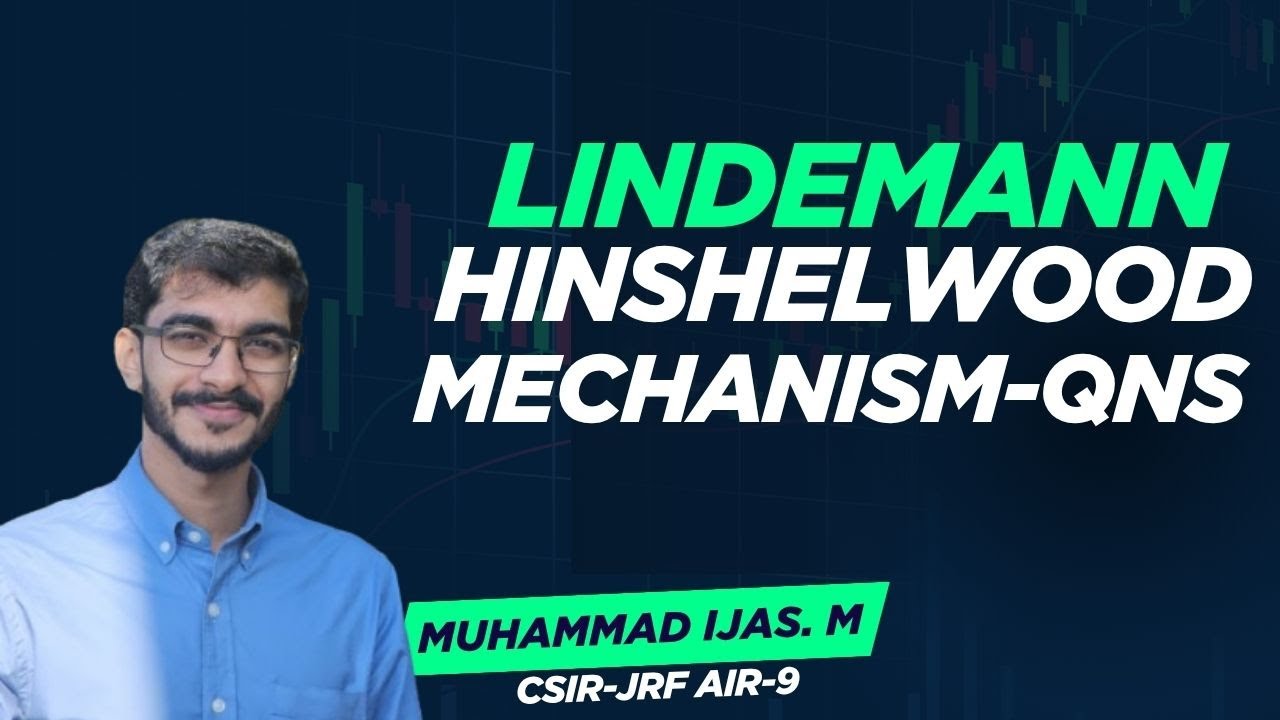 Important Topic-Lindemann  Hinshelwood Mechanism-CSIR NET Chemical Sciences-Benzil