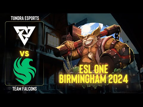 Видео: Tundra Esports проти Team Falcons | Гра 2 | ESL One Birmingham 2024 - Playoffs