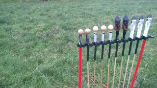 Test Af Blackbo Automatiske Raket Stativ