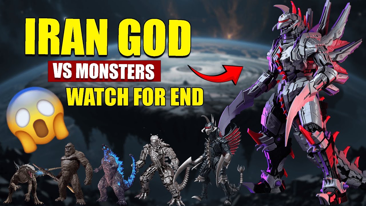 MECHA GIGAN vs GIANT Monsters | 3D Monster Size Comparison 2025