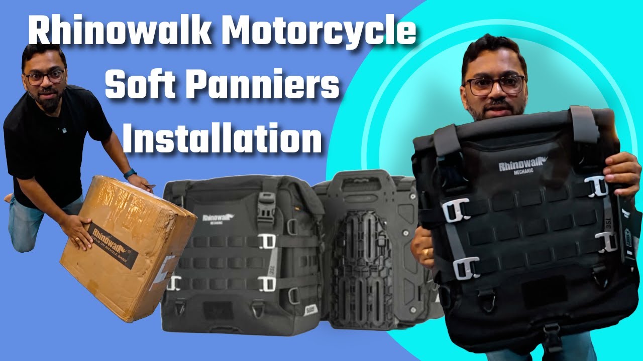 From Box to Bike | Installing Rhinowalk (MJX2004) Mechanic Series Soft Pannier | Transform Your Ride