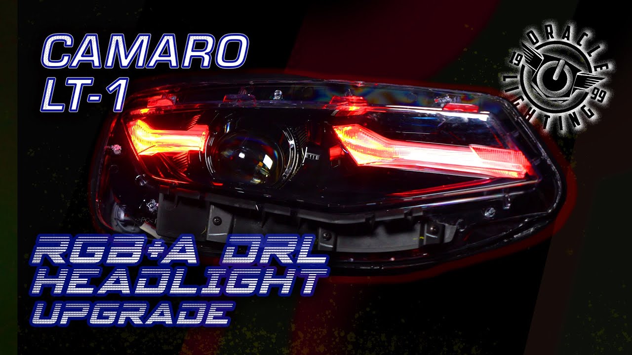 2019-2024 Chevrolet Camaro SS/RS ColorSHIFT® RGBW+A Headlight DRL