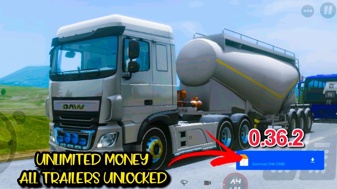 Truckers of Europe 3 mod apk - Enter the game to obtain a large amount of  currency, unlock all trucks, unlock all carriages, and shop for free