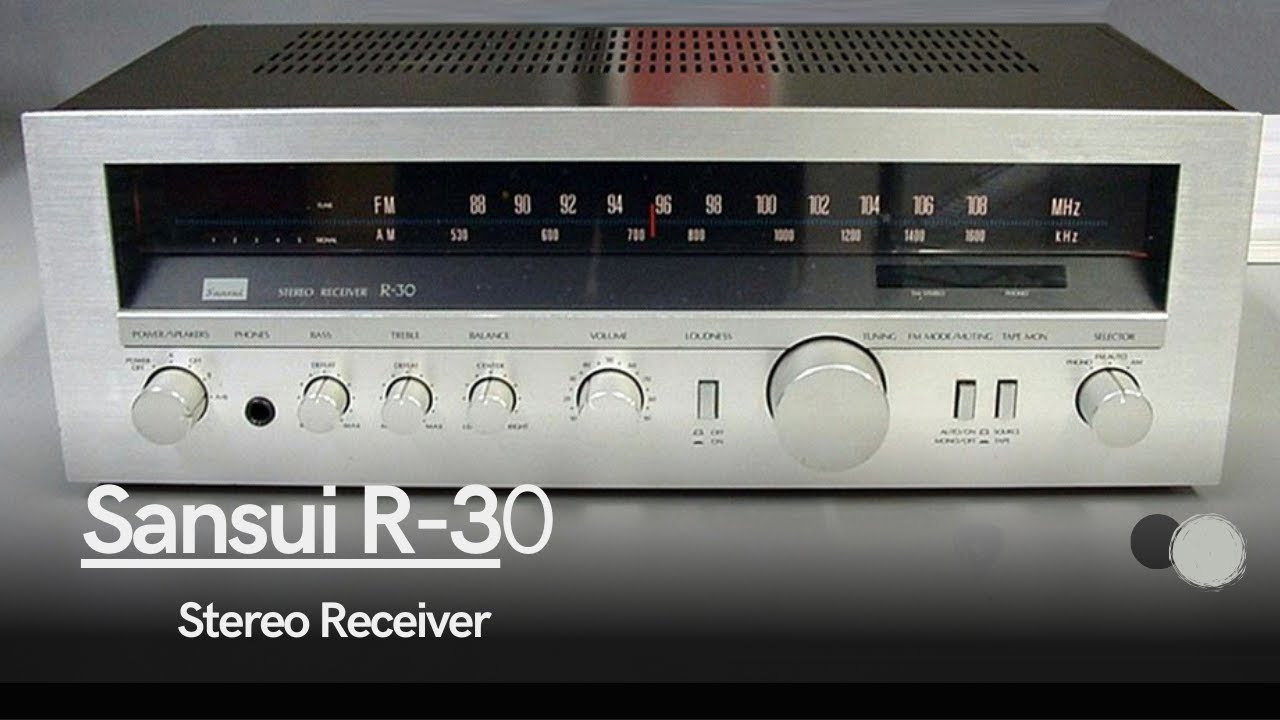 SANSUI R 30. Коротке відео: Виправляємо помилку попереднього майстра. # ...