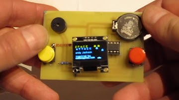 attiny85 game console