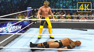 WWE 2K23 | PC Gameplay Ultra Graphics [4K HDR] | The Rock vs Logan Paul