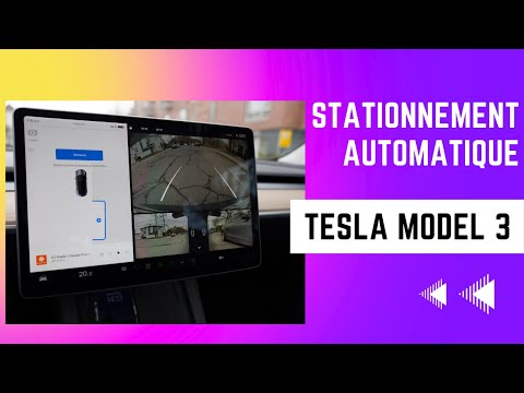 Stationnement automatique sur la tesla model 3 – Fonctionnement et particularité