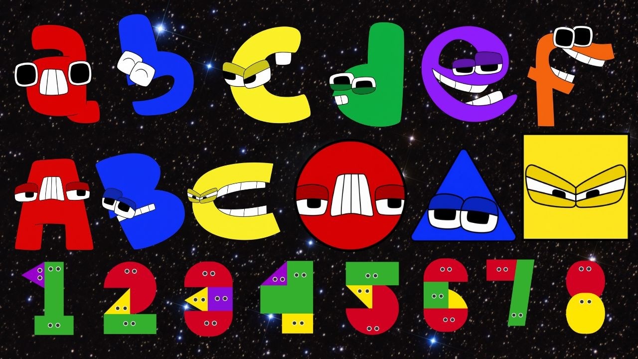 Happy ABC Song for Kids | Colorful Alphabet Characters | ABC Song ...