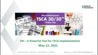 TSCA 30/30 - May 12, 2021