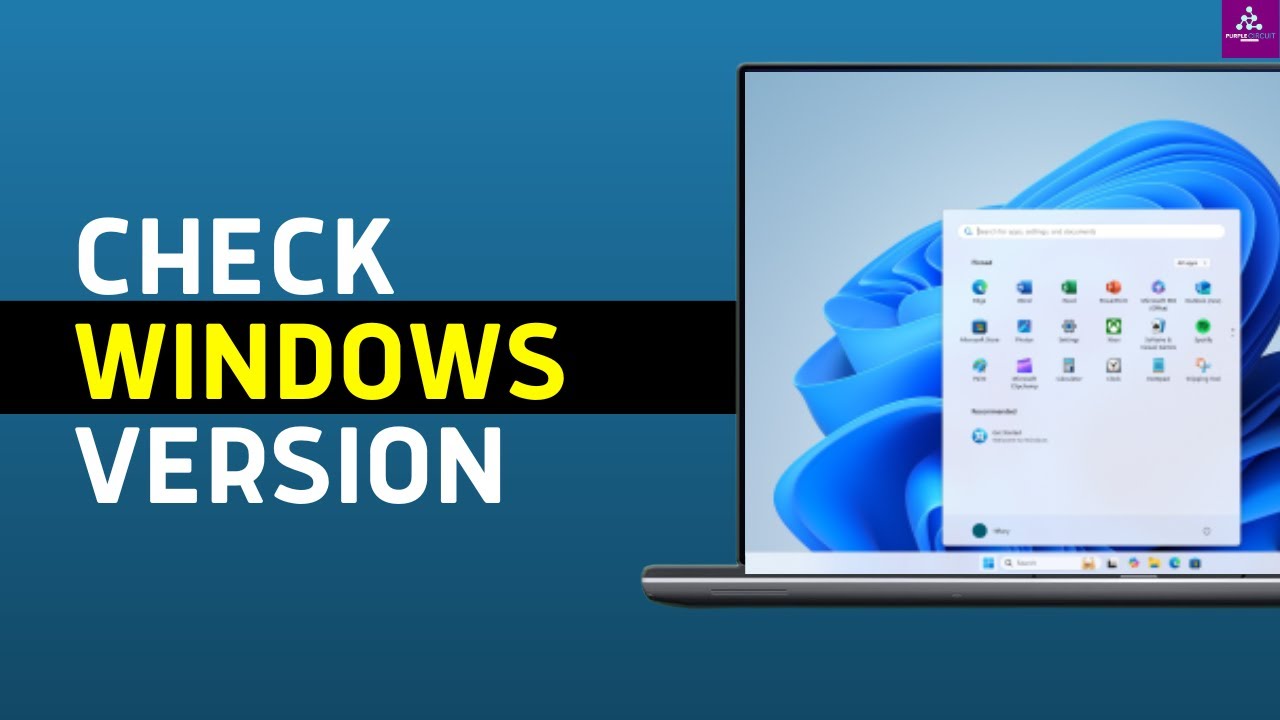 How to check windows version in pc/laptop || How To Check Your Windows ...