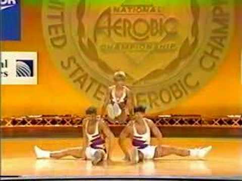 National Aerobics Championship USA 1993 Trio