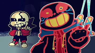 ERROR SANS VS HARDTALE SANS