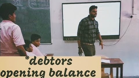 12 Accountancy Chapter 1 Total debtors Account