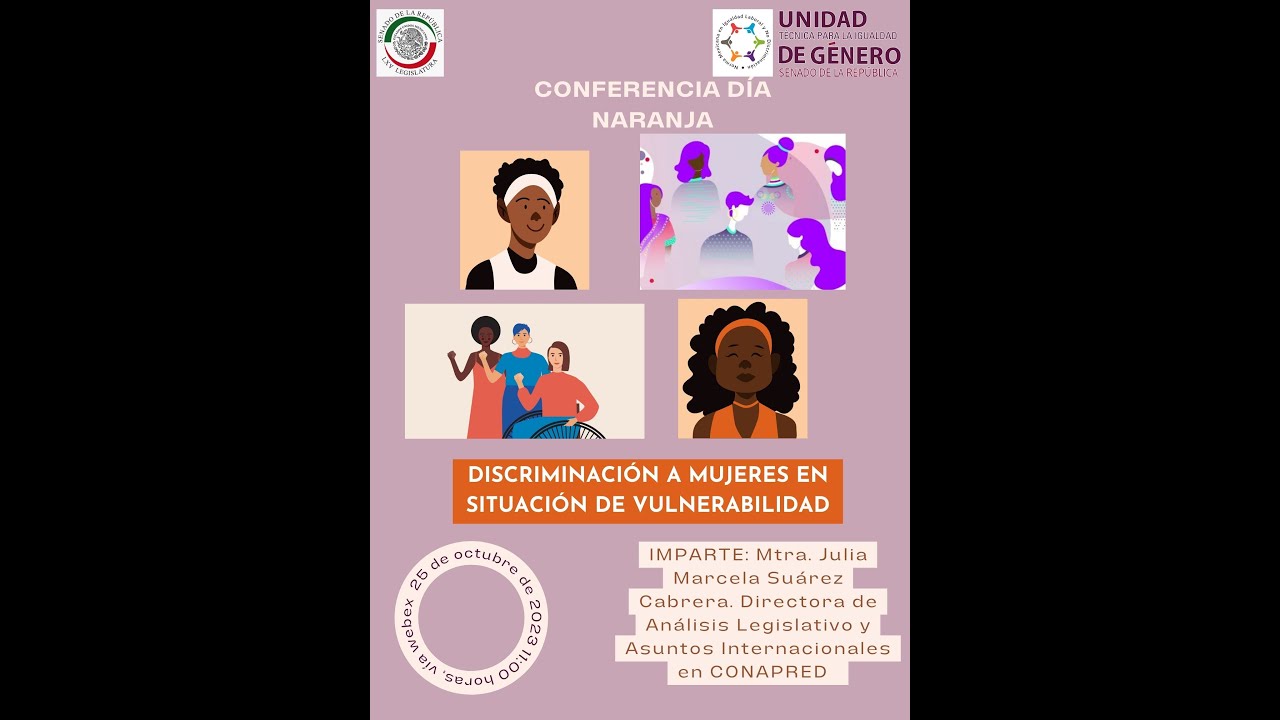 Discriminación a mujeres en situación de vulnerabilidad. 25 de Octubre 2023