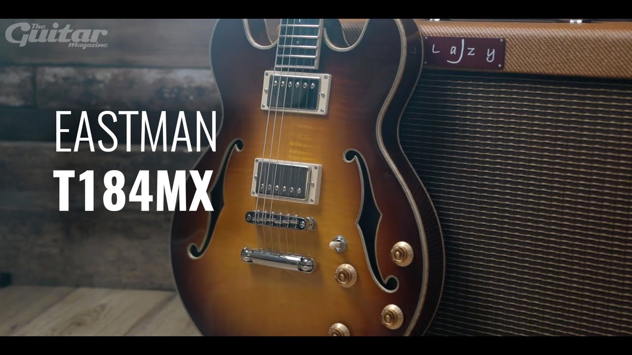 Eastman T184MX hollowbody electric guitar demo - YouTube