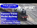 Famous Trains Model Railway 2024 Christmas Video