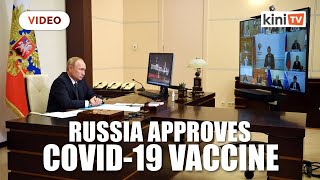 Putin hails new Sputnik moment as Russia is first to approve a COVID-19 vaccine