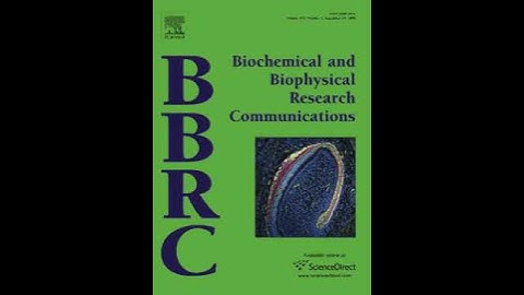 Biochemical and Biophysical Research Communications | Wikipedia audio article