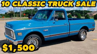 Act now: 10 Classic Trucks For Sale Under $8,500