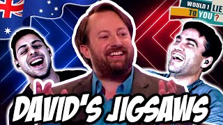 Does DAVID MITCHELL Hate People Fiddling With His Jigsaws?! | WILTY Reaction