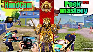 Ultimate PUBG Mobile Showdown:Conqueror Rank on Erangel with HandCam & TDM-fast peek Mastery Skills