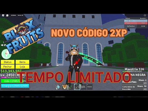 CHEGOU!! NOVOS CODEIGOS DO BLOX FRUITS blox fruit code 