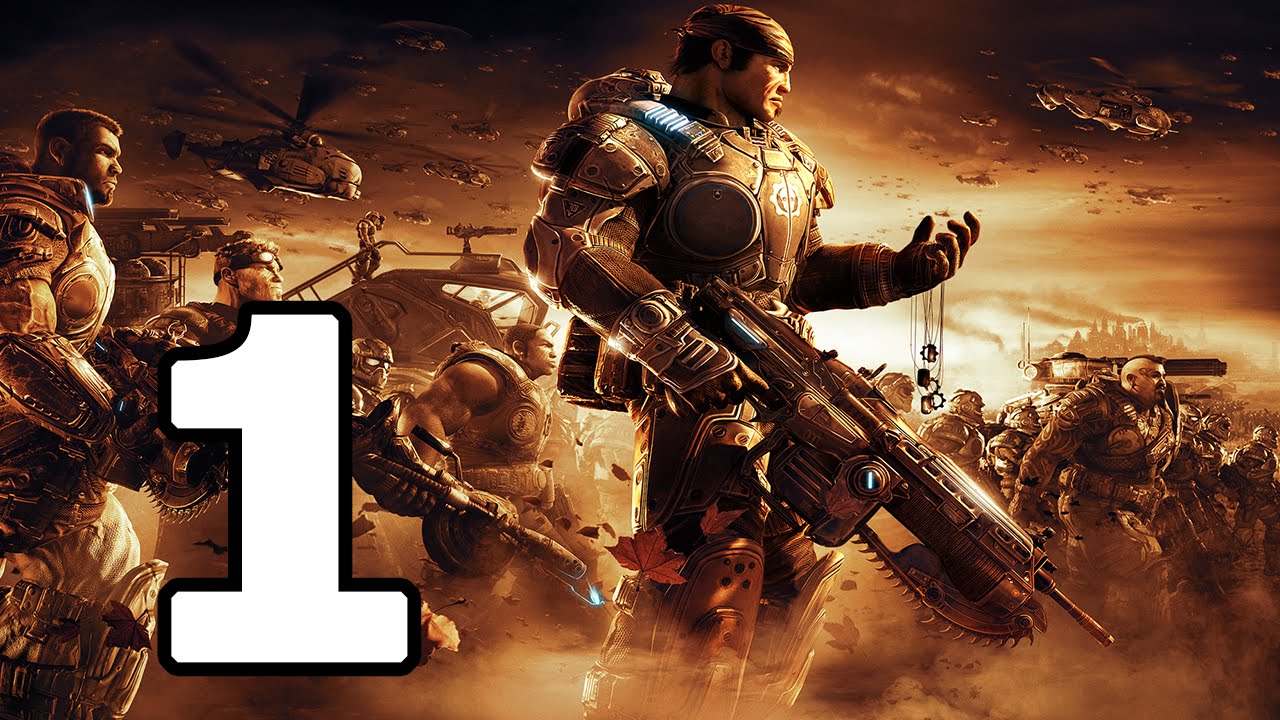 Gears of War 2 Walkthrough/Gameplay Xbox 360 HD #1 