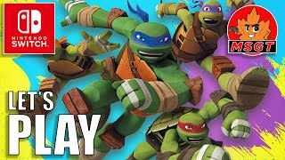 Let's Play Teenage Mutant Ninja Turtles Arcade Wrath of The Mutants on Nintendo Switch Review