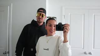 realistic couples morning routine | morning with us, workouts, healthy habits farmers market