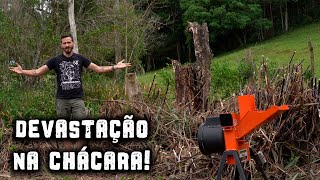 Vamos TRITURAR TUDO na Chácara!  Chácara SV