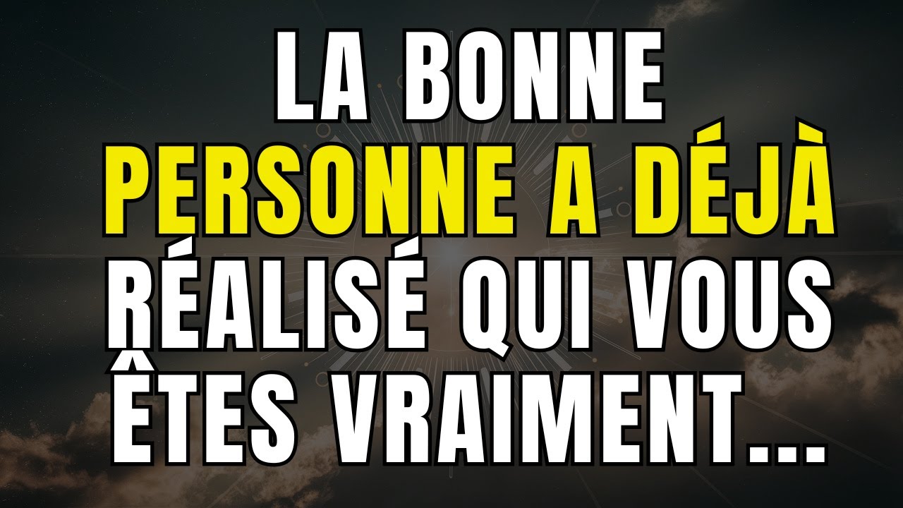 💌❤️ LA BONNE PERSONNE A DÉJÀ RÉALISÉ QUI VOUS ÊTES VRAIMENT... | Messages des anges