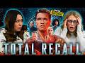 TOTAL RECALL ! MOVIE REACTION | First Time Watching (1990) We're Traumatized Forever !