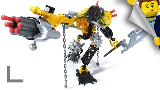 Обзор набора Lego Bionicle #8912 Тоа Мари Хьюки (Toa Mahri Hewkii)