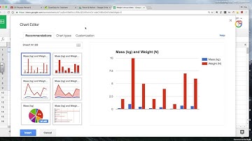 How to use Google Sheets to Graph Physics Data