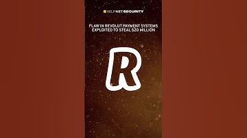 Flaw in Revolut payment systems exploited to steal $20 million #cybersecurity #fraud #shorts