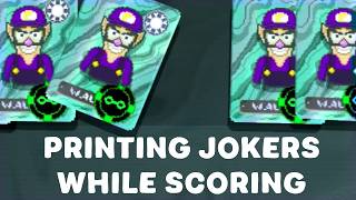 Automatic Joker Printer in Cryptid Balatro