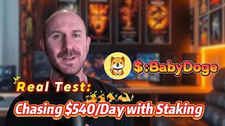 🔥 Inside My BabyDoge Staking Dashboard & Results