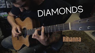 RIHANNA - Diamonds (FINGERSTYLE Cover) by ANDRÉ CAVALCANTE