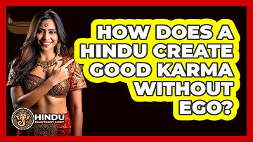 How Does A Hindu Create Good Karma Without Ego? - Hindu Enlightenment Journey