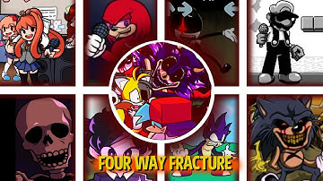 FOUR WAY FRACTURE But Every Turn A Different Character Sing It! | (FOUR WAY FRACTURE BETADCIU)